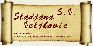 Slađana Veljković vizit kartica